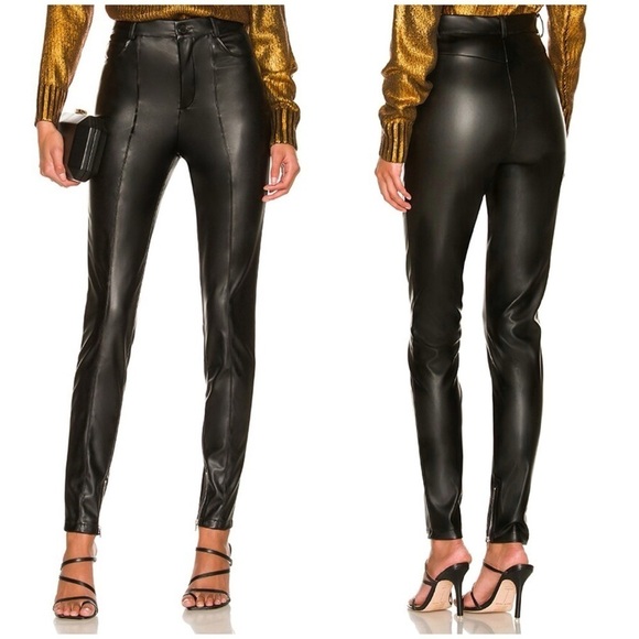 Superdown Megan High Rise Pant in Black Size XS - Picture 1 of 12